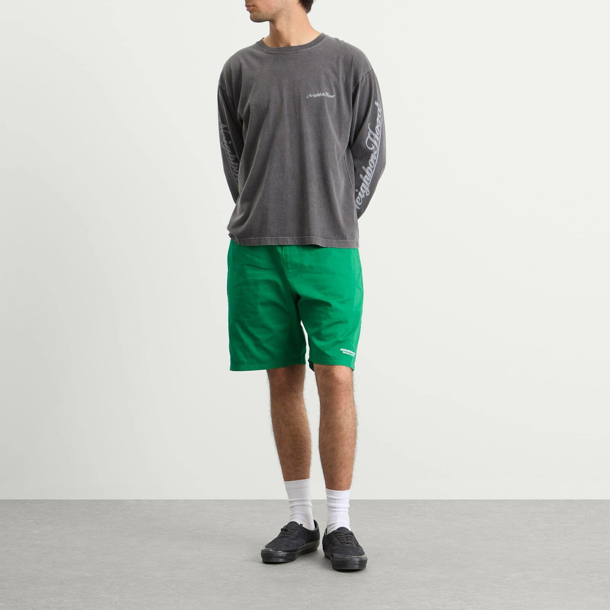Neighborhood Men's Easy Shorts in Green