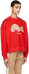 Palm Angels Red Bear Sweatshirt