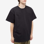 WTAPS Men's Indigredents EX46 T-Shirt in Black