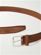 Anderson's - 3cm Nubuck Belt - Brown