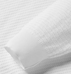 Brioni - Textured Cotton and Silk-Blend Sweater - Men - White