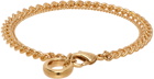 A.P.C. Gold Minimalist Bracelet