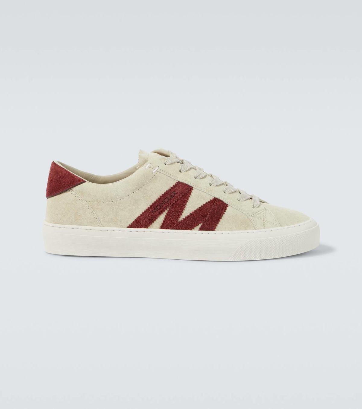 スニーカー MONCLER SS25 MONACO2 - Suede Sneakers (K109B4M00160 207) Moncler Monaco2 suede sneakers Moncler