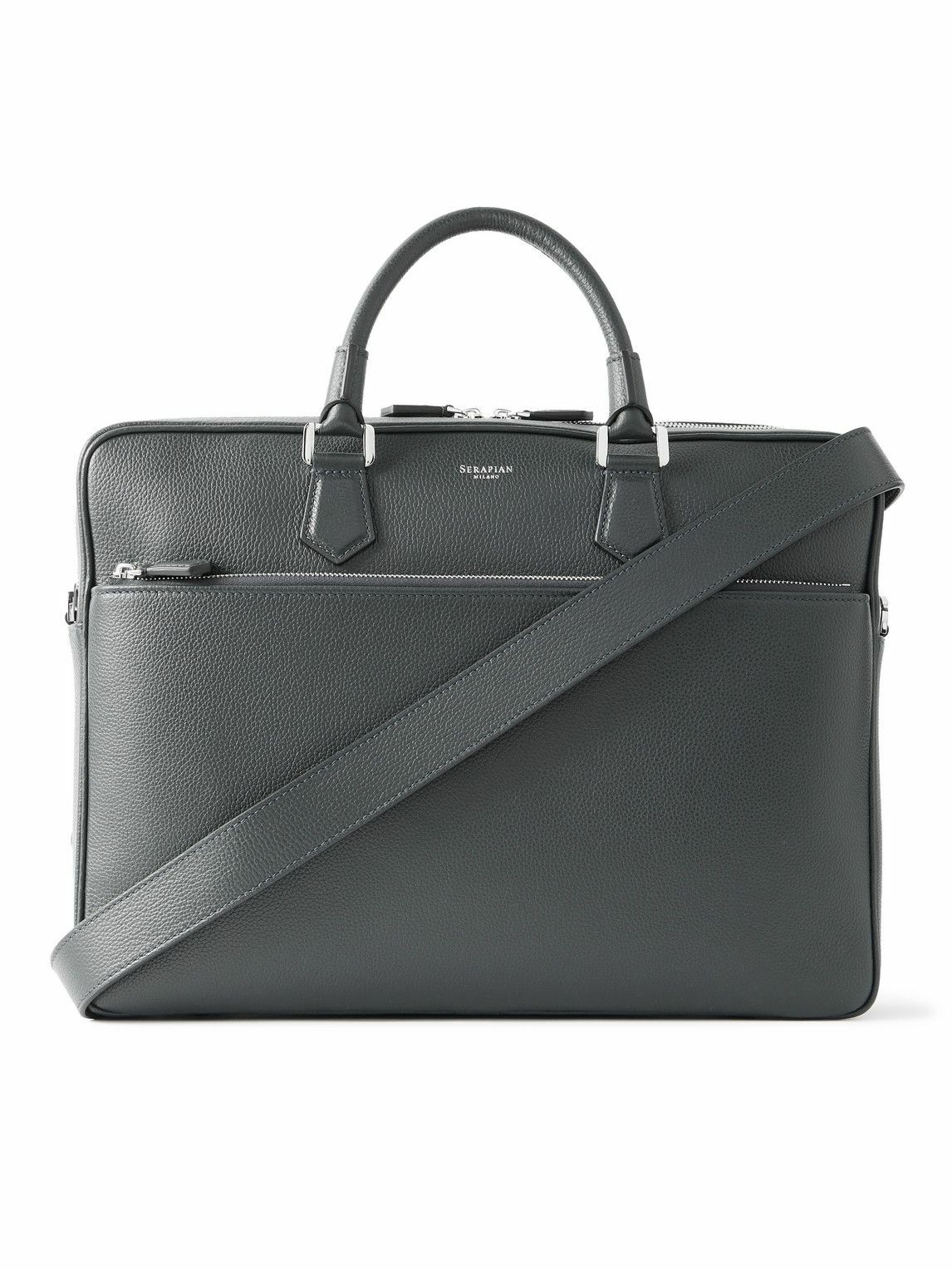 Serapian - Cachemire Full-Grain Leather Briefcase