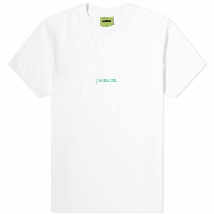 Photo: POSTAL Men's Mini Logo T-Shirt in White
