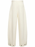 BOTTEGA VENETA Light Cotton Twill Tapered Pants