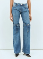 Coperni Open-Knee Jeans