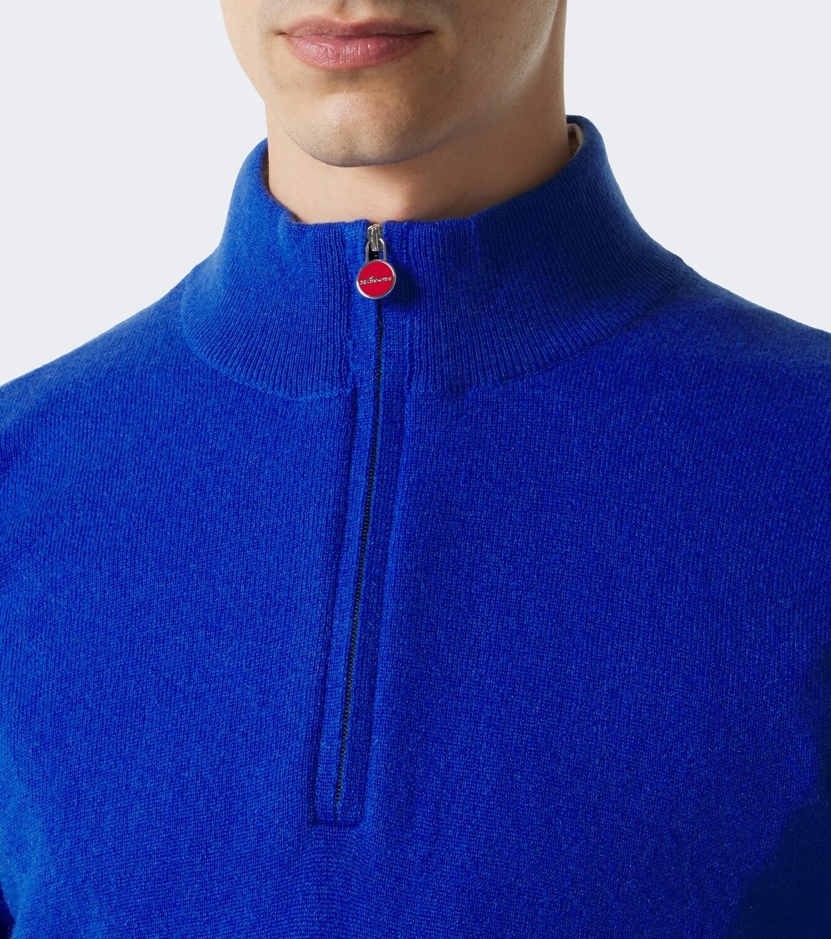 Kiton Cashmere half-zip sweater