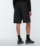 Y-3 - Wool-blend Bermuda shorts