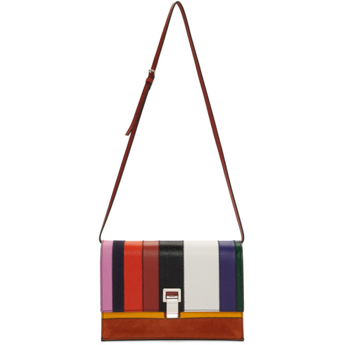 Proenza Schouler Multicolor Small Patchwork Lunch Bag Proenza Schouler