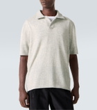 Allude Wool and cashmere polo sweater