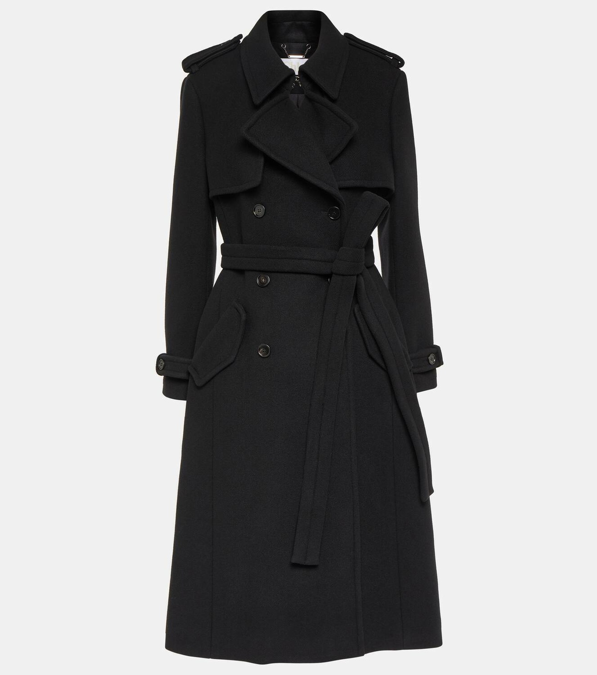 Chloé Wool-blend trench coat Chloe