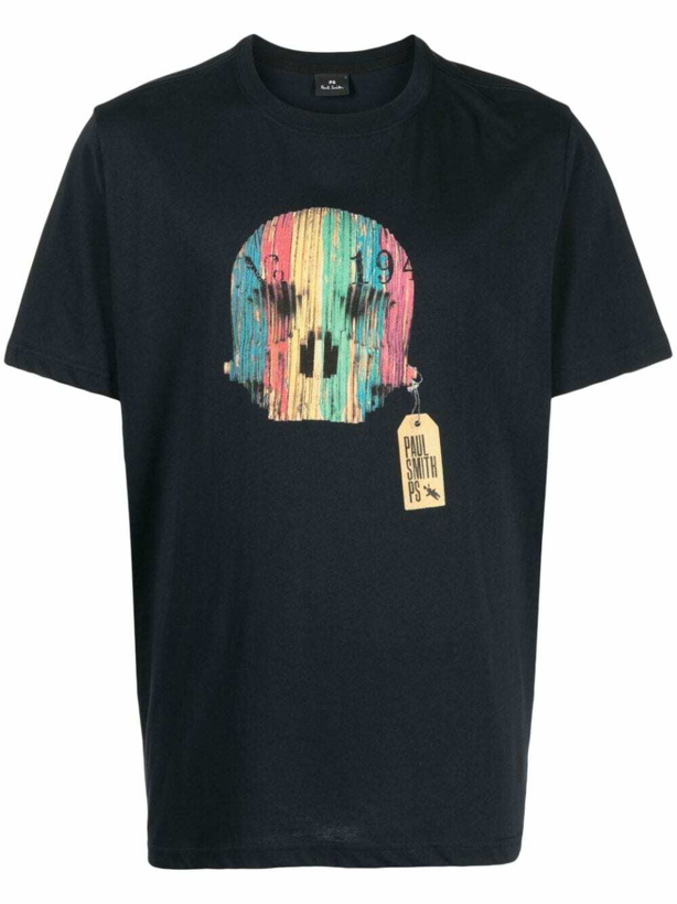 Photo: PS PAUL SMITH - Printed Cotton T-shirt