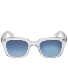 Moscot Men's Grober Sunglasses in Crystal/Blue