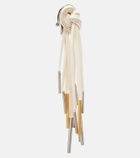 Dries Van Noten Cotton drop earrings