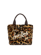 MC2 Saint Barth Furry Soft Colette Handbag With Animalier Jacquard Print