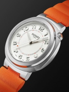 Hermès Timepieces - Cut Automatic 36mm Stainless Steel and Rubber Watch, Ref. No. 403195WW00