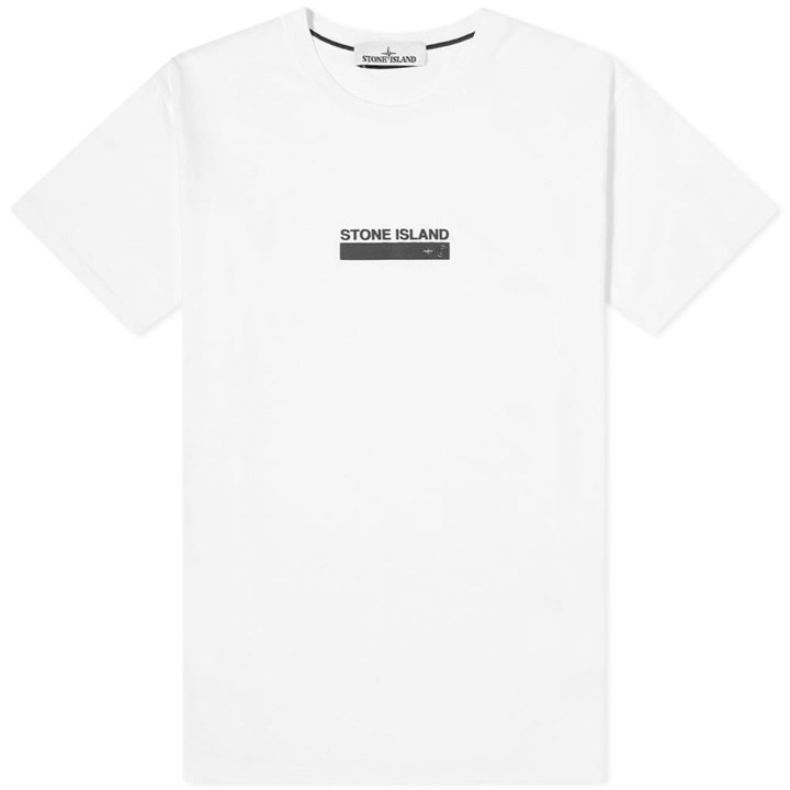 Photo: Stone Island Small Logo Print Tee