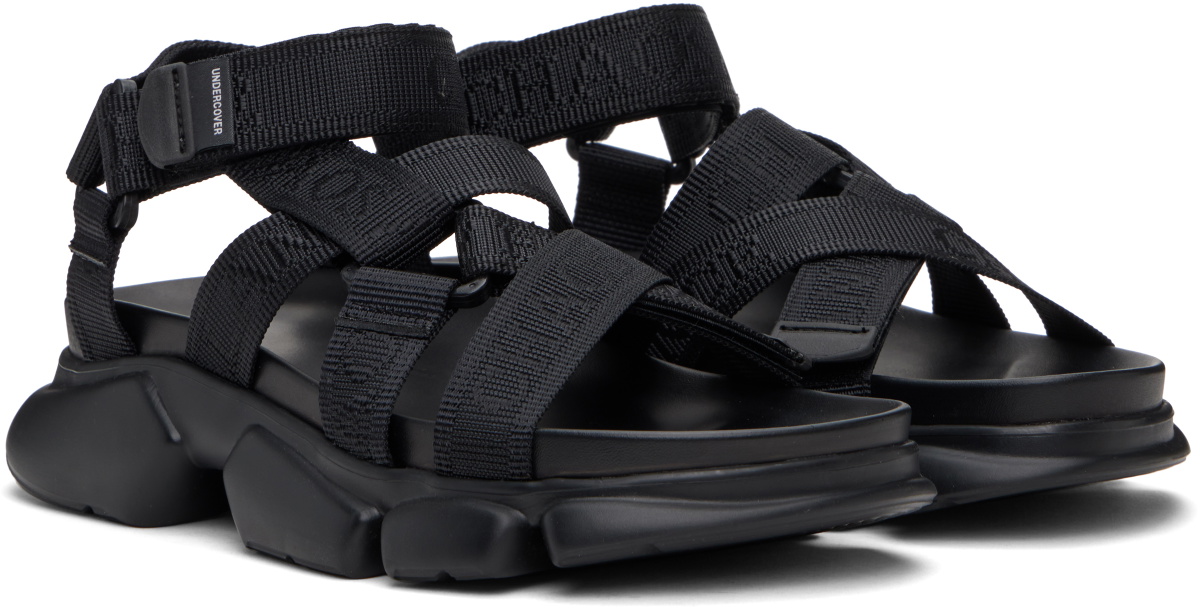 UNDERCOVER Black Platform Sandals