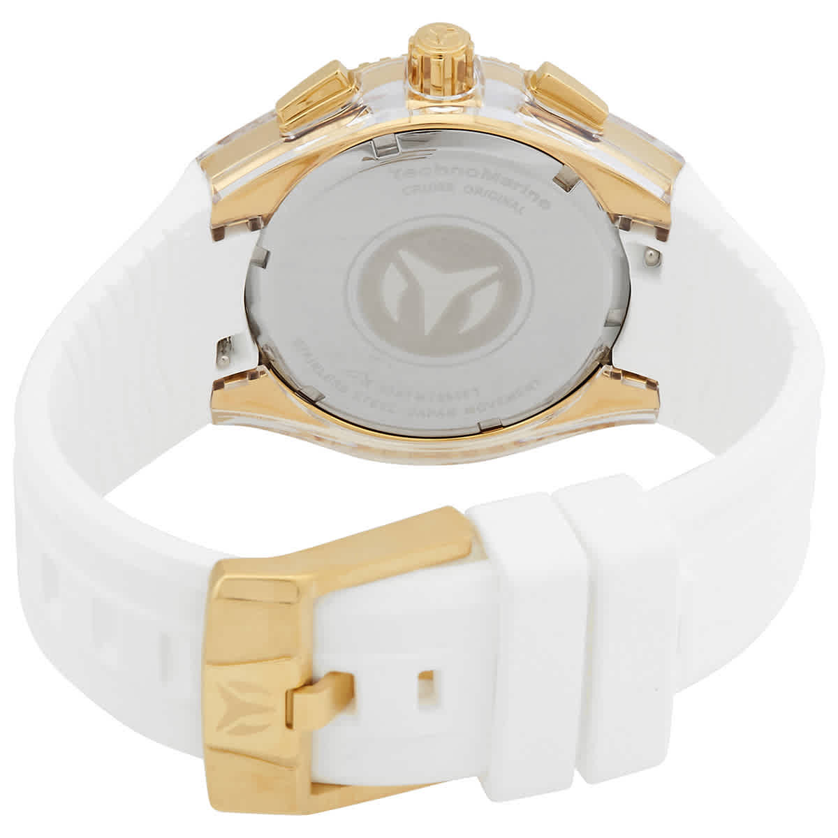 Technomarine Cruise Chronograph Quartz Crystal Silver Dial Mens Watch TM-121154