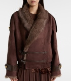 Xu Zhi Reversible faux fur jacket