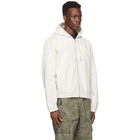 Stussy Off-White Solid Work Jacket