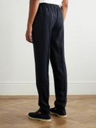Rubinacci - Leisure Straight-Leg Pleated Wool-Flannel Trousers - Blue