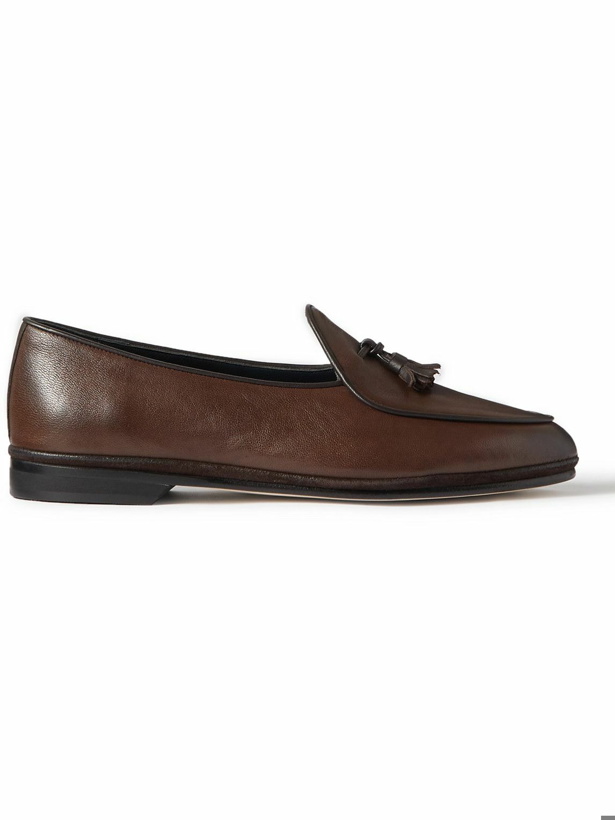 Photo: Rubinacci - Marphy Tasselled Leather Loafers - Brown