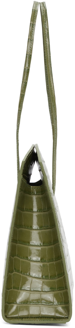 Little Liffner Pebble Mini Bag - Green Croc on Garmentory