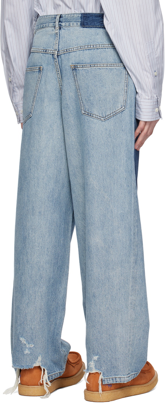 A PERSONAL NOTE 73 Blue Faded Jeans