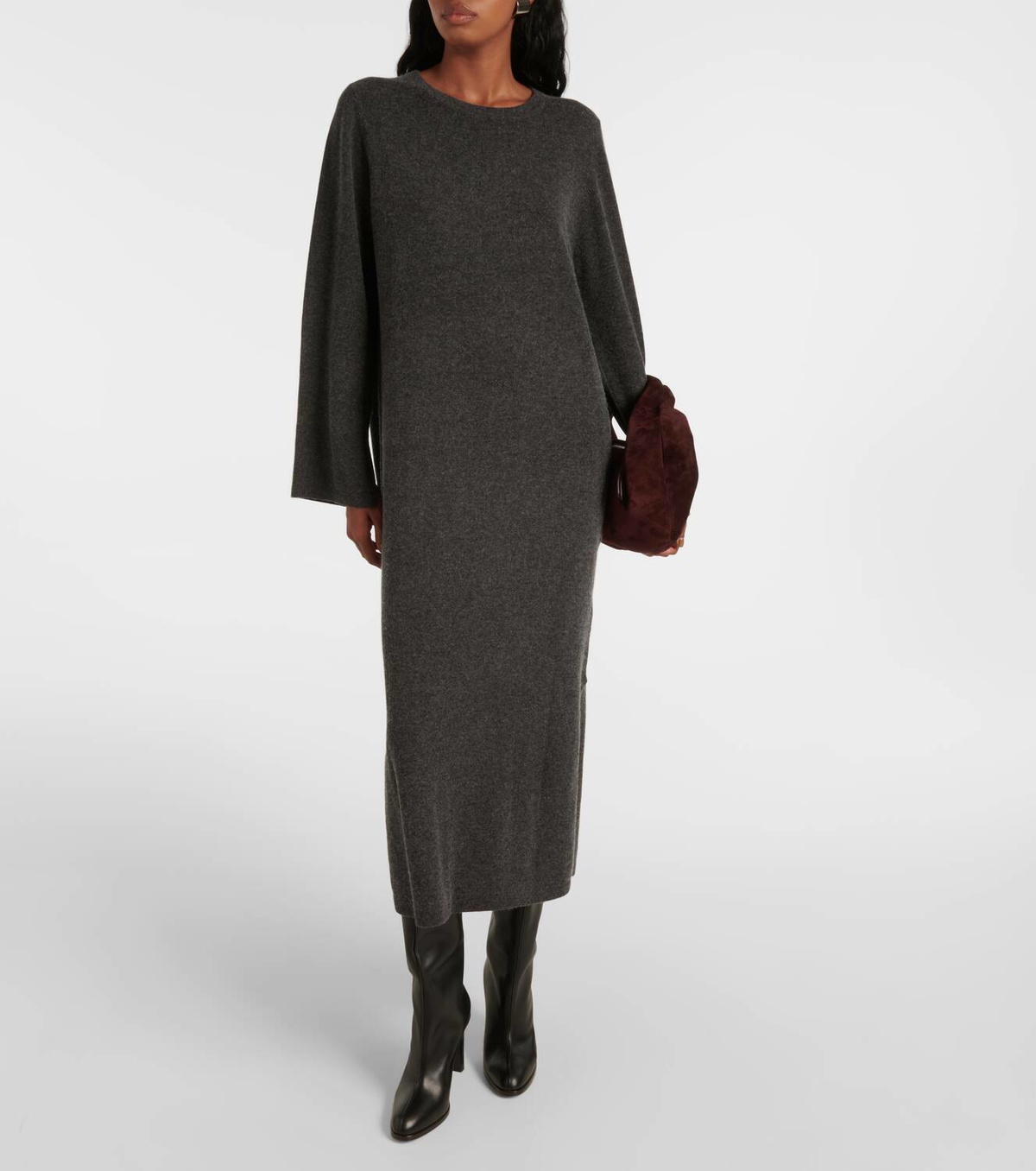 Jardin des Orangers Wool and cashmere sweater dress