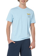 MC2 Saint Barth Man Classic Fit Cotton Jersey T-shirt Portofino With Mi Fai Volare Embroidery