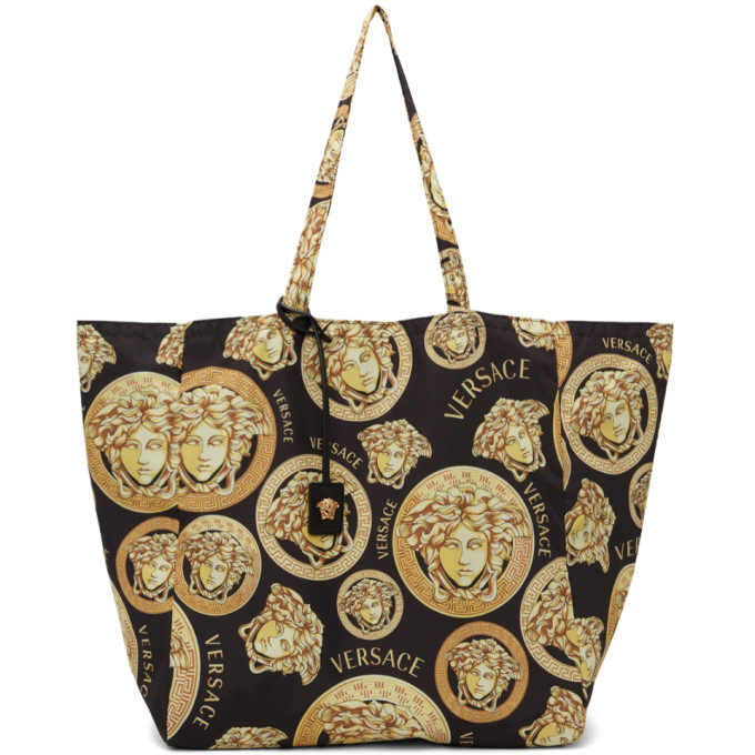 Photo: Versace Black Medusa Amplified Tote