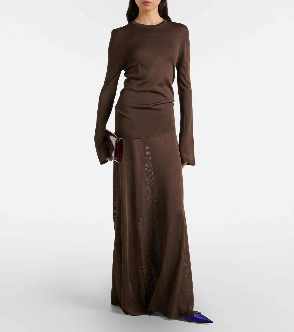 Tom Ford Mesh maxi skirt