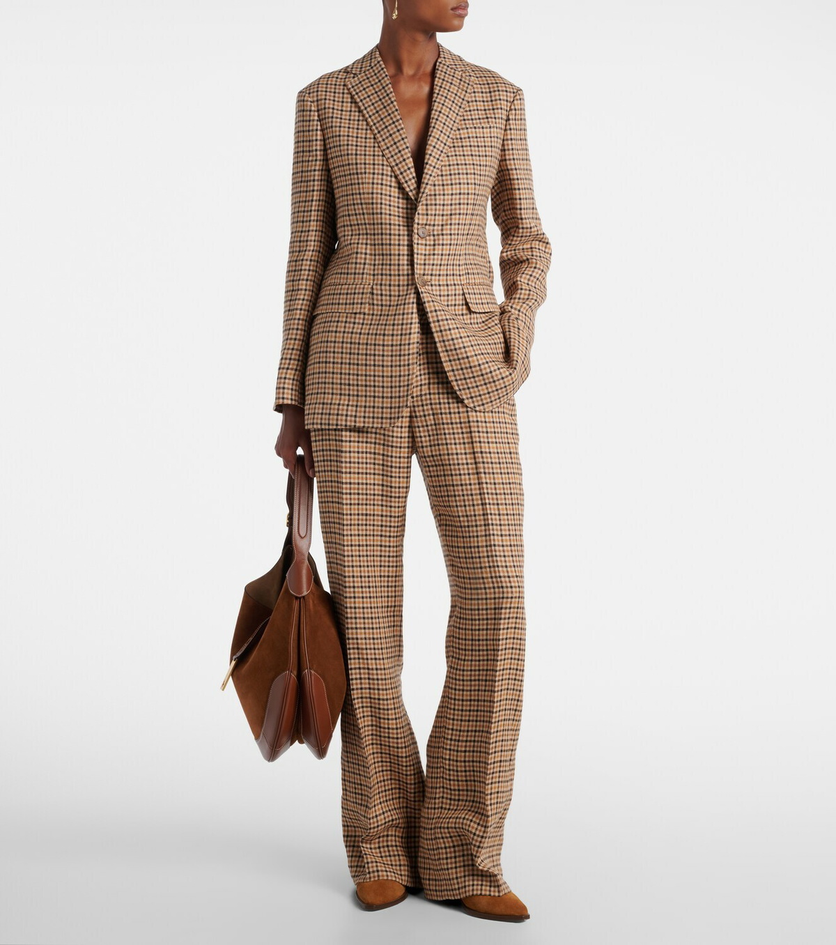 Polo Ralph Lauren Plaid linen blazer