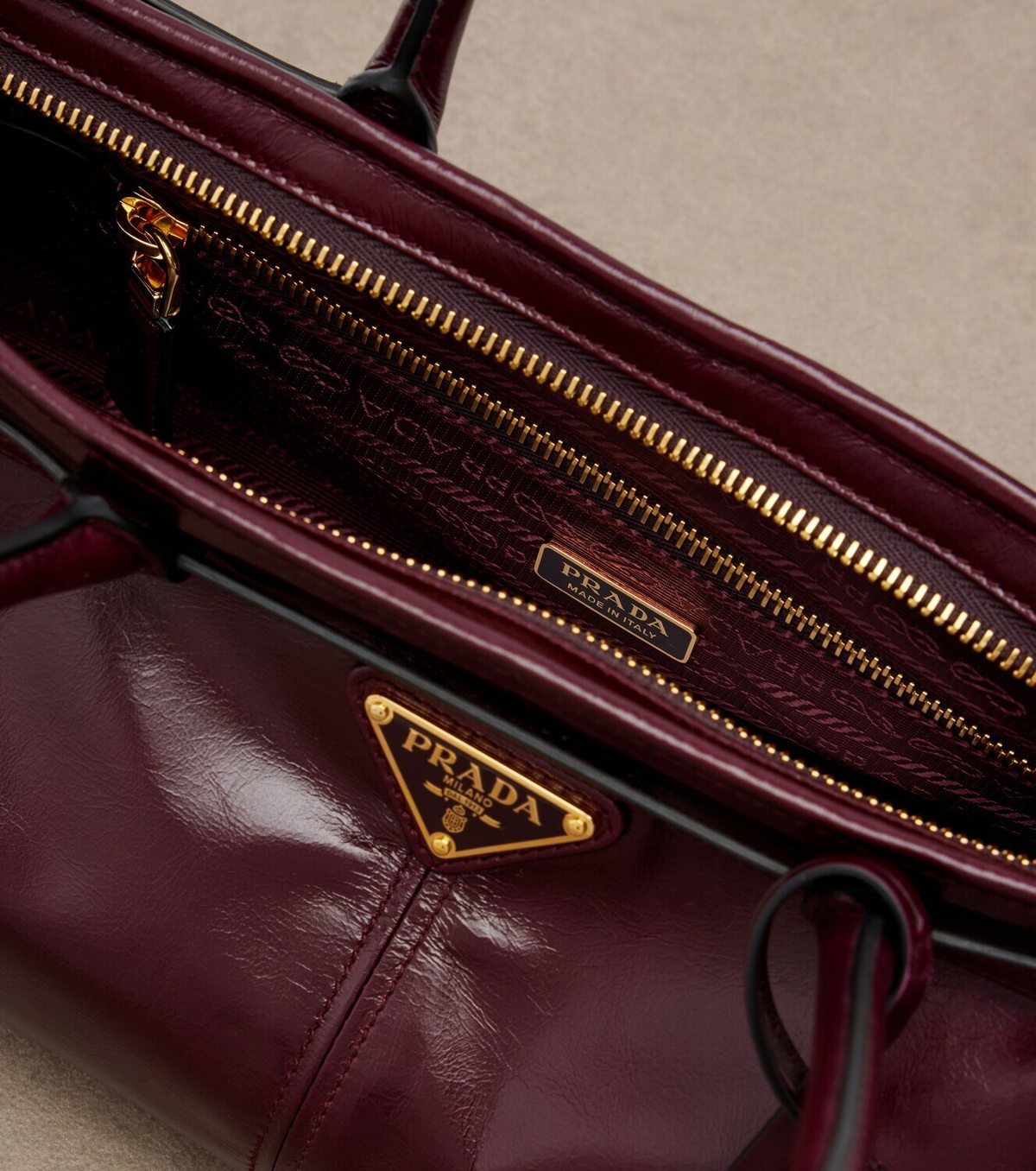 Prada Prada Bonnie Medium leather shoulder bag