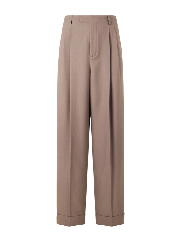 Photo: Valentino Garavani - Straight-Leg Wool Suit Trousers - Neutrals