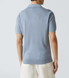 Fedeli Cotton piqué polo shirt