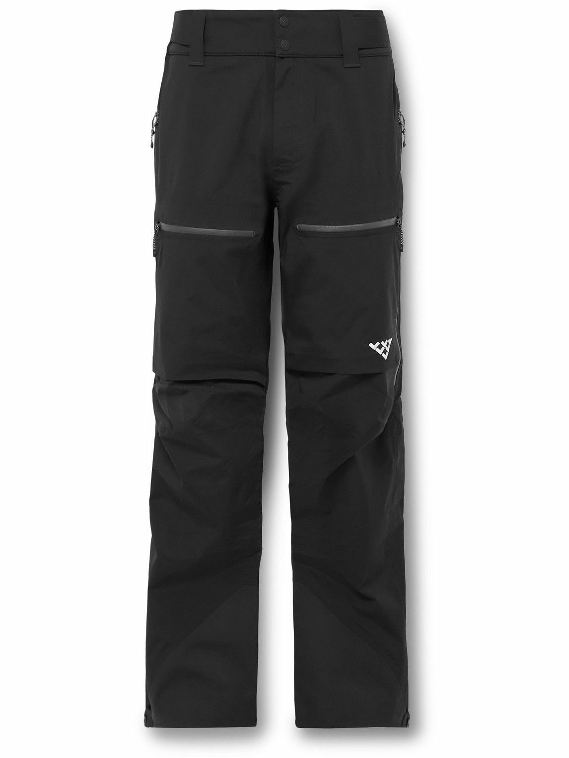 Photo: Black Crows - Freebird Straight-Leg Logo-Embroidered Recycled 3L Xpore® Ski Pants - Black