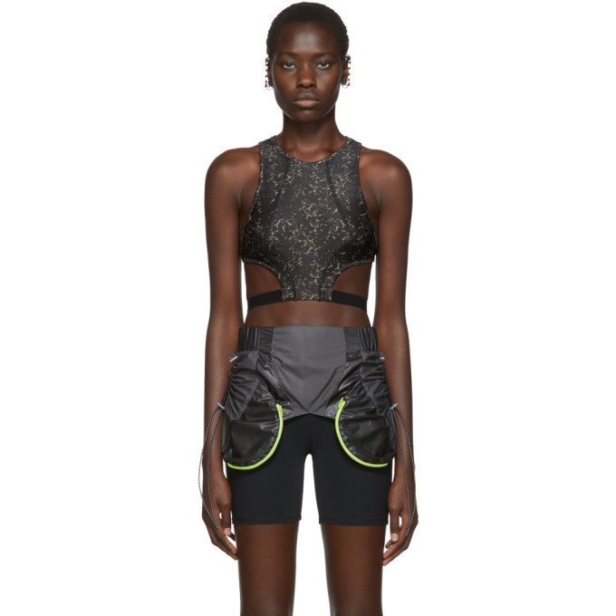 Photo: Charlotte Knowles SSENSE Exclusive Black Void Sports Bra