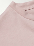 Sunspel - Riviera Supima Cotton-Jersey T-Shirt - Pink