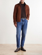 Thom Sweeney - Cashmere and Silk-Blend Jersey Sweater - Brown