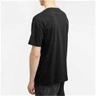 Balmain Men's Stitch Logo T-Shirt in Black/White