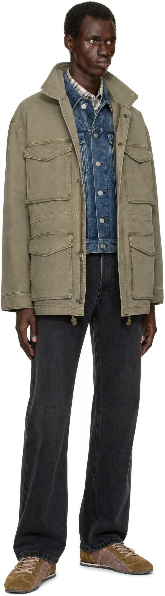 JEANERICA Khaki Paul Coat