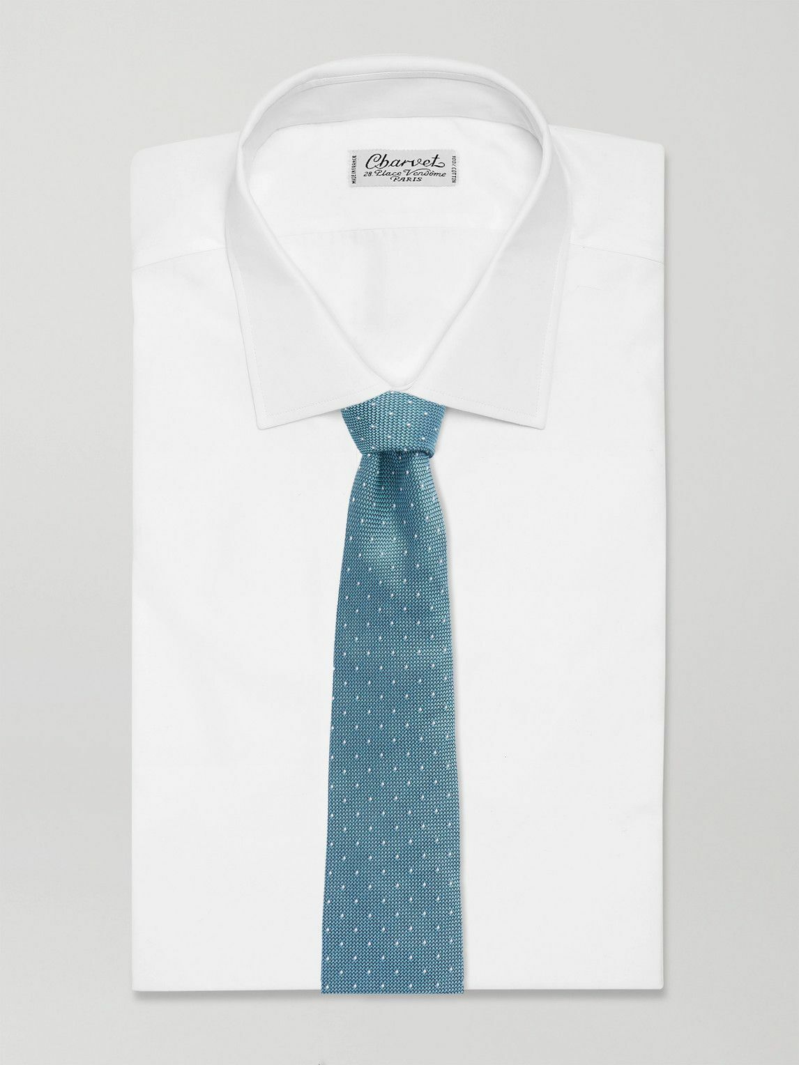 Richard James - 8cm Polka-Dot Silk-Jacquard Tie