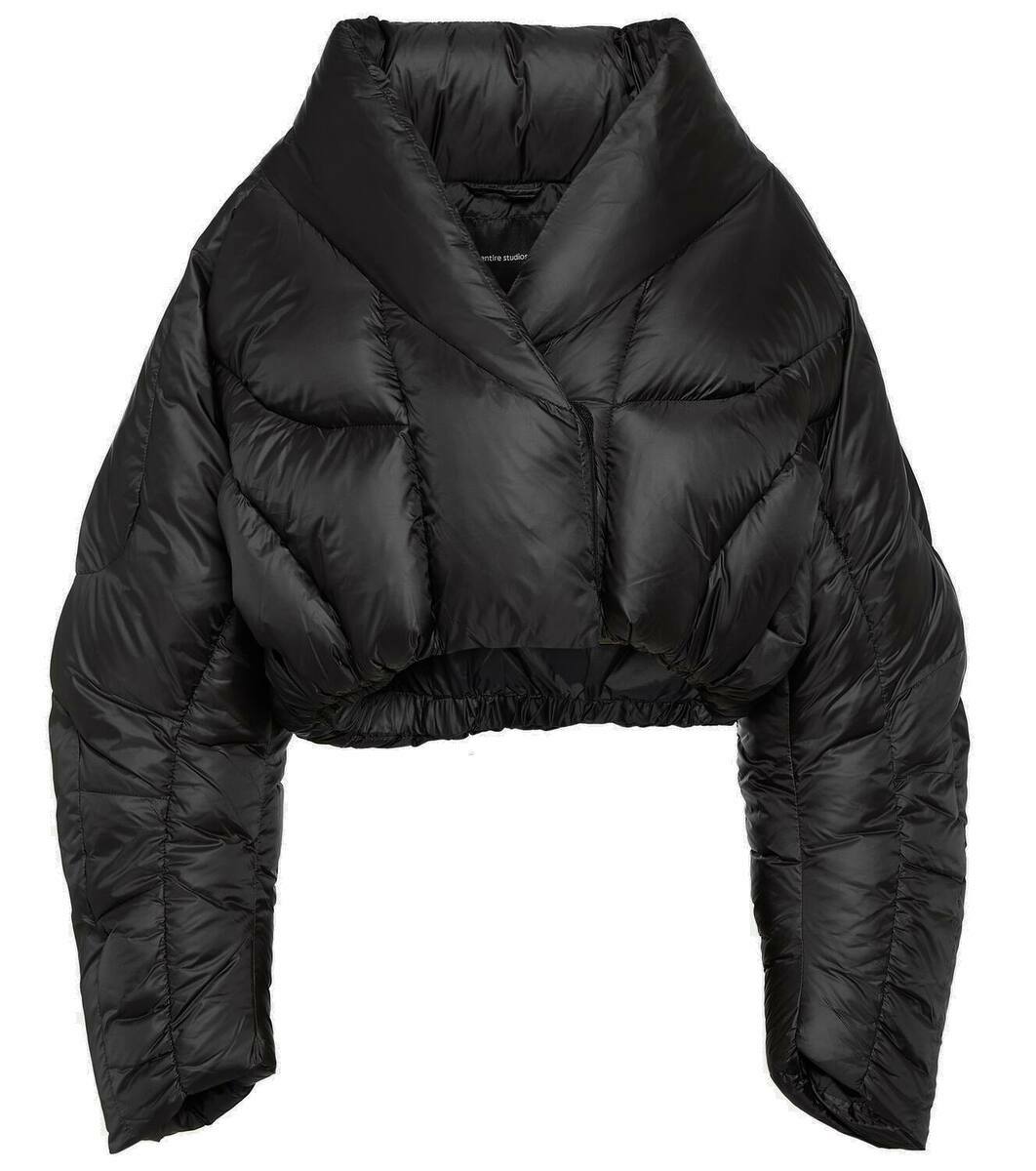 Entire Studios SSENSE Exclusive Black XM Down Jacket Entire Studios