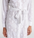 Melissa Odabash Luann broderie anglaise cotton maxi dress