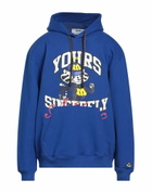 Msgm Mens Sweatshirt in Blue
