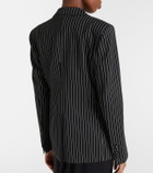 Tom Ford Pinstripe wool and cotton blazer