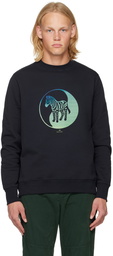 PS by Paul Smith Navy Ying Yang Zebra Sweatshirt